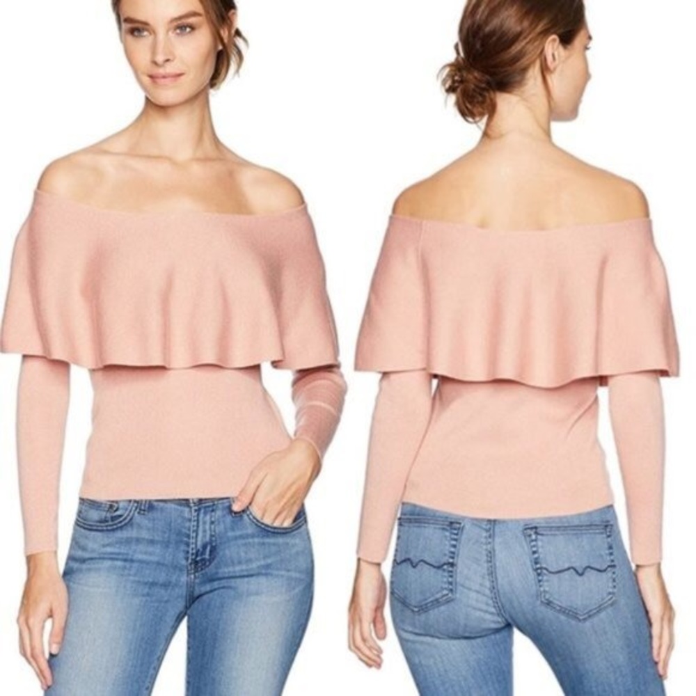 off the shoulder sweater